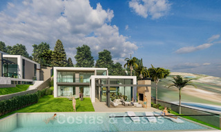 2 Plots + exclusive building project for sale for a majestic contemporary villa in Nueva Andalucia, Marbella 43913 
