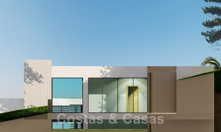 2 Plots + exclusive building project for sale for a majestic contemporary villa in Nueva Andalucia, Marbella 43920 