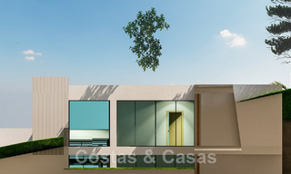 2 Plots + exclusive building project for sale for a majestic contemporary villa in Nueva Andalucia, Marbella 43922 