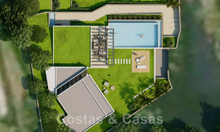 2 Plots + exclusive building project for sale for a majestic contemporary villa in Nueva Andalucia, Marbella 43932 