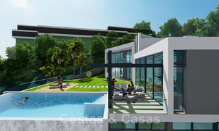 2 Plots + exclusive building project for sale for a majestic contemporary villa in Nueva Andalucia, Marbella 43933 