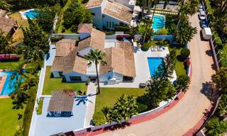 Luxury villa for sale in Mediterranean style, in a secluded and secure community within walking distance of amenities in Nueva Andalucia, Marbella 43670 