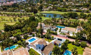 Luxury villa for sale in Mediterranean style, in a secluded and secure community within walking distance of amenities in Nueva Andalucia, Marbella 43673 