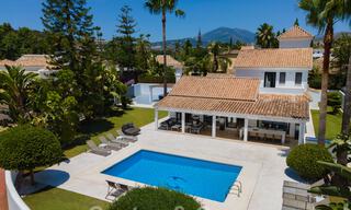 Luxury villa for sale in Mediterranean style, in a secluded and secure community within walking distance of amenities in Nueva Andalucia, Marbella 43674 