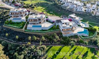 Under construction! 6 Spectacular luxury villas for sale in contemporary architecture situated in a golf resort on the New Golden Mile between Marbella and Estepona 43565 