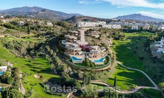 Ready to move in! Spectacular luxury villas for sale in contemporary architecture situated in a golf resort on the New Golden Mile between Marbella and Estepona 43566 