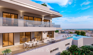 Under construction! 6 Spectacular luxury villas for sale in contemporary architecture situated in a golf resort on the New Golden Mile between Marbella and Estepona 43575 