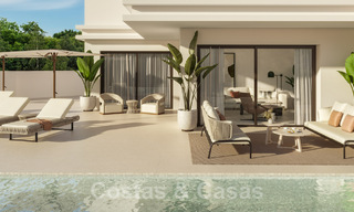 Under construction! 6 Spectacular luxury villas for sale in contemporary architecture situated in a golf resort on the New Golden Mile between Marbella and Estepona 43608 