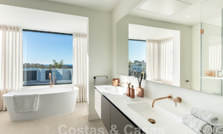 Spectacular luxury villas for sale in contemporary architecture situated in a golf resort on the New Golden Mile between Marbella and Estepona 63166 