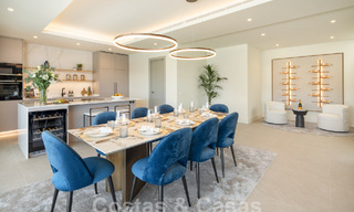 Spectacular luxury villas for sale in contemporary architecture situated in a golf resort on the New Golden Mile between Marbella and Estepona 63174 