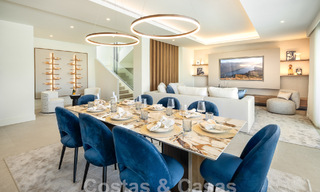 Spectacular luxury villas for sale in contemporary architecture situated in a golf resort on the New Golden Mile between Marbella and Estepona 63175 