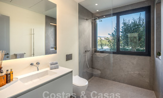 Spectacular luxury villas for sale in contemporary architecture situated in a golf resort on the New Golden Mile between Marbella and Estepona 63178 