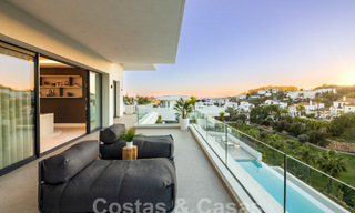 Spectacular luxury villas for sale in contemporary architecture situated in a golf resort on the New Golden Mile between Marbella and Estepona 63184 