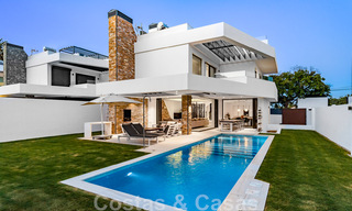 Ready to move in, modern villa for sale at walking distance to the beach and centre of San Pedro, Marbella 44149 