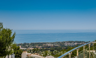 Last villa! Exclusive, architectural luxury villa for sale, with sea views, in Sierra Blanca, Golden Mile, Marbella. Luxury furnished. 43614 
