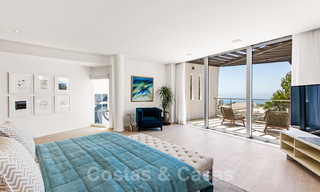 Last villa! Exclusive, architectural luxury villa for sale, with sea views, in Sierra Blanca, Golden Mile, Marbella. Luxury furnished. 43633 