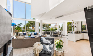 Last villa! Exclusive, architectural luxury villa for sale, with sea views, in Sierra Blanca, Golden Mile, Marbella. Luxury furnished. 43634 