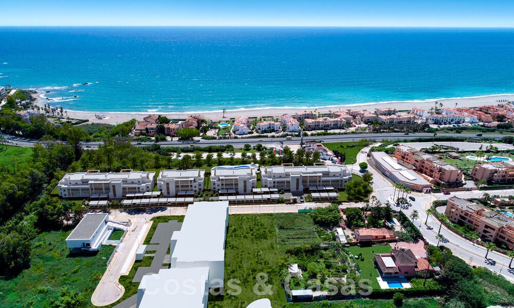 New contemporary luxury apartments for sale with sea views at walking distance to the beach in Casares, Costa del Sol 44505