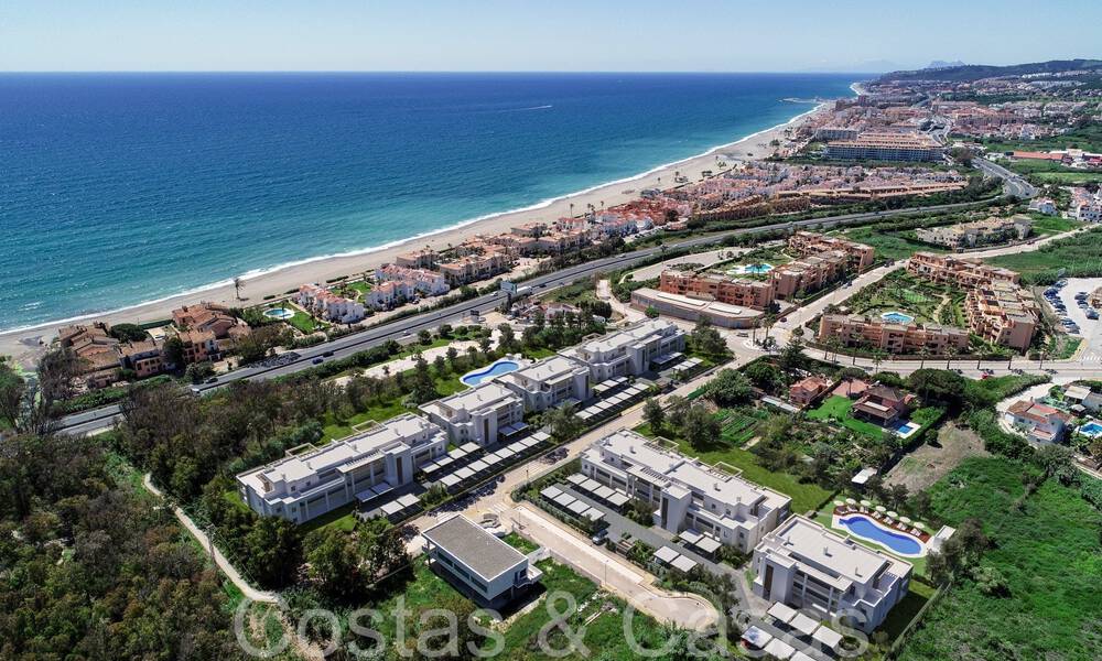 New contemporary luxury apartments for sale with sea views at walking distance to the beach in Casares, Costa del Sol 66732