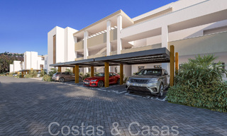 New contemporary luxury apartments for sale with sea views at walking distance to the beach in Casares, Costa del Sol 66733 