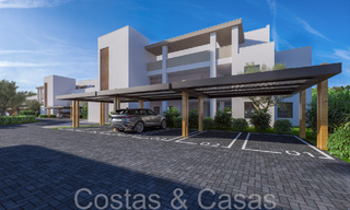 New contemporary luxury apartments for sale with sea views at walking distance to the beach in Casares, Costa del Sol 66734 