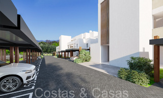 New contemporary luxury apartments for sale with sea views at walking distance to the beach in Casares, Costa del Sol 66735 