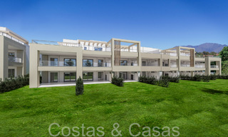 New contemporary luxury apartments for sale with sea views at walking distance to the beach in Casares, Costa del Sol 66738 