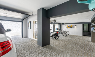 Avant-garde beach villa in a sleek modern style for sale, frontline beach in Mijas Costa, Costa del Sol 44441 