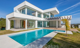 New, contemporary villa for sale with open views to the golf courses of the coveted golf resort La Cala Golf, Mijas 44656 