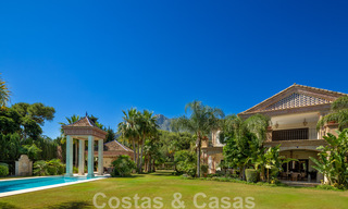 Majestic, high-end luxury villa for sale with panoramic sea views in a gated community on the Golden Mile of Marbella 44765 