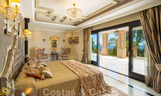 Majestic, high-end luxury villa for sale with panoramic sea views in a gated community on the Golden Mile of Marbella 44773 