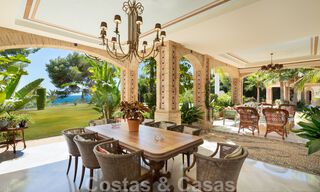 Majestic, high-end luxury villa for sale with panoramic sea views in a gated community on the Golden Mile of Marbella 44775 