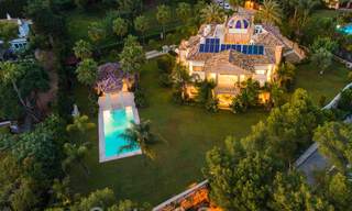 Majestic, high-end luxury villa for sale with panoramic sea views in a gated community on the Golden Mile of Marbella 44790 