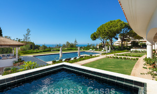 Masterful designer villa for sale in one of the most desirable areas on Marbella's Golden Mile with sea views 45956 