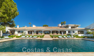 Masterful designer villa for sale in one of the most desirable areas on Marbella's Golden Mile with sea views 45958 