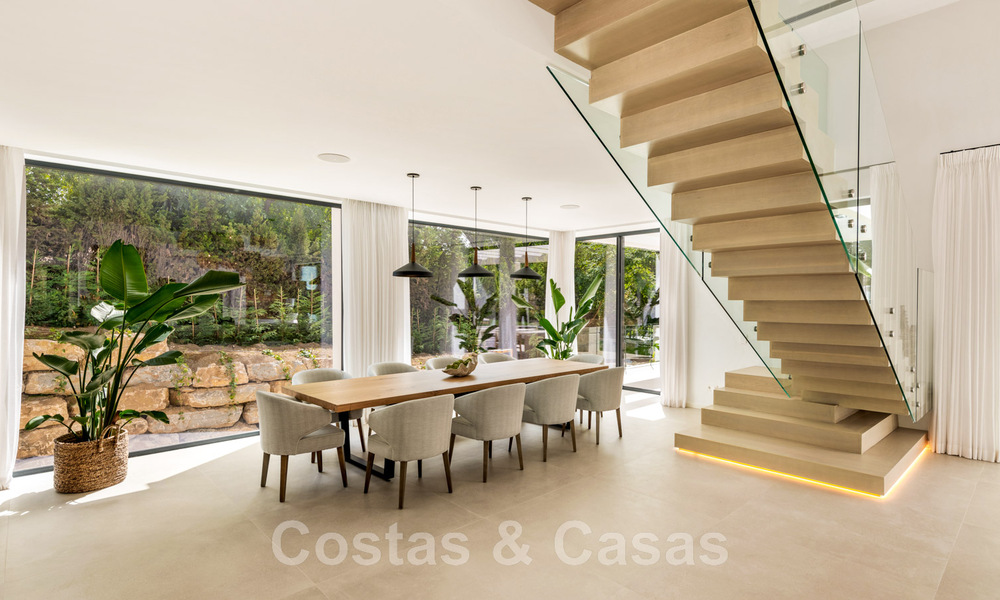 Spanish designer villa for sale, steps from golf course in Marbella - Benahavis 45461
