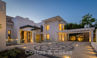Spanish designer villa for sale, steps from golf course in Marbella - Benahavis 45506 
