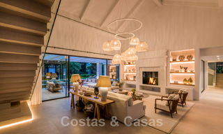 Spanish designer villa for sale, steps from golf course in Marbella - Benahavis 45525 