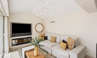 Contemporary, fully refurbished villa for sale, with open sea views located in a beachside urbanisation of Estepona 45019 