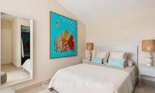 Contemporary, fully refurbished villa for sale, with open sea views located in a beachside urbanisation of Estepona 45040 