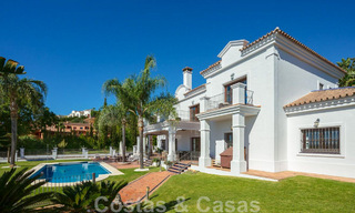 Spacious, charming luxury villa for sale, in a preferred residential urbanisation on the New Golden Mile, Benahavis - Marbella 45605 