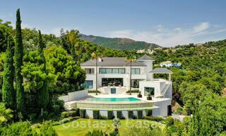 Contemporary, luxury villa for sale with sea views in the most exclusive La Zagaleta resort in Benahavis - Marbella 45154 