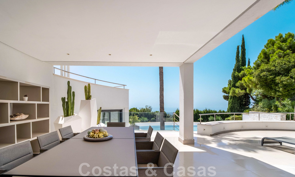 Contemporary, luxury villa for sale with sea views in the most exclusive La Zagaleta resort in Benahavis - Marbella 45160