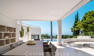 Contemporary, luxury villa for sale with sea views in the most exclusive La Zagaleta resort in Benahavis - Marbella 45160 