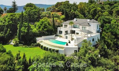 Contemporary, luxury villa for sale with sea views in the most exclusive La Zagaleta resort in Benahavis - Marbella 45162