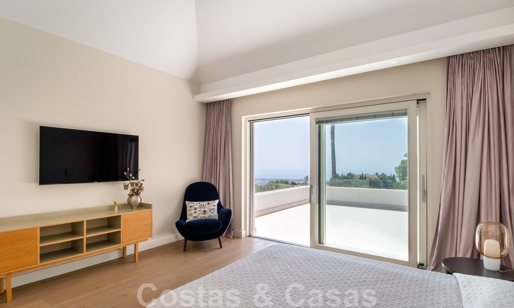 Contemporary, luxury villa for sale with sea views in the most exclusive La Zagaleta resort in Benahavis - Marbella 45177