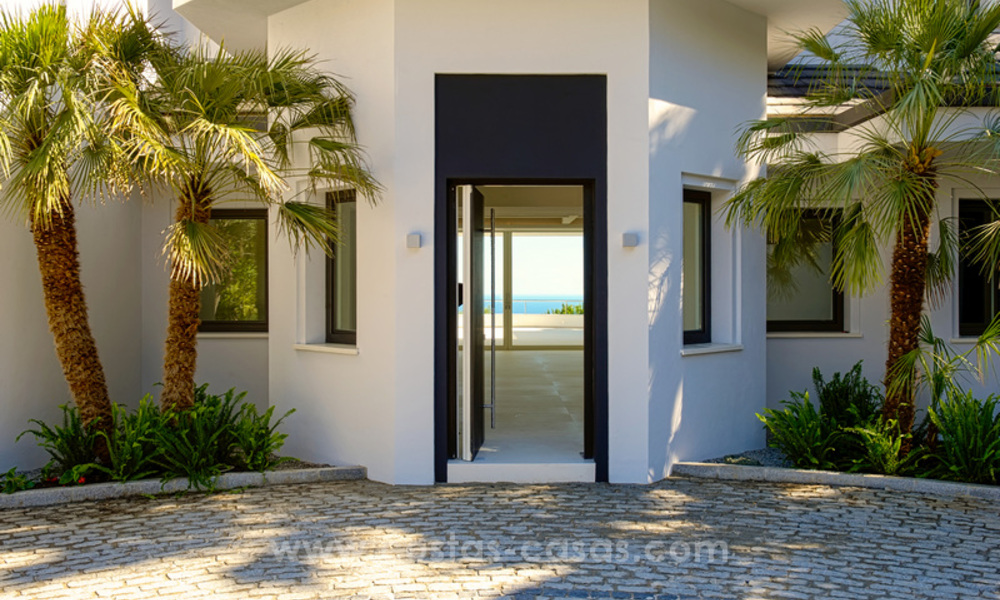 Contemporary, luxury villa for sale with sea views in the most exclusive La Zagaleta resort in Benahavis - Marbella 45200