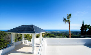 Contemporary, luxury villa for sale with sea views in the most exclusive La Zagaleta resort in Benahavis - Marbella 45220 