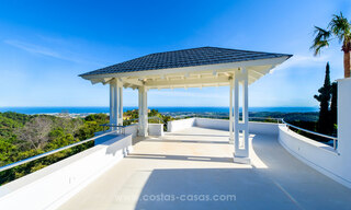 Contemporary, luxury villa for sale with sea views in the most exclusive La Zagaleta resort in Benahavis - Marbella 45223 