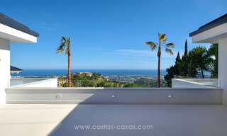 Contemporary, luxury villa for sale with sea views in the most exclusive La Zagaleta resort in Benahavis - Marbella 45238 